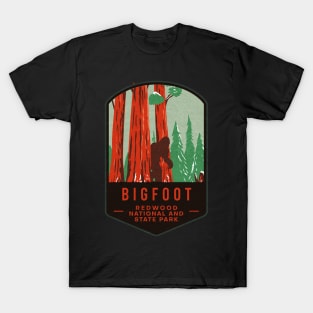 Bigfoot Redwood National And State Park T-Shirt